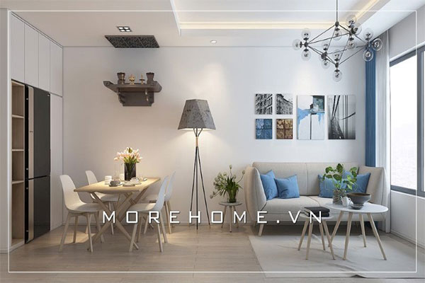 Sofa văng giải pháp cho phòng khách diện tích nhỏ