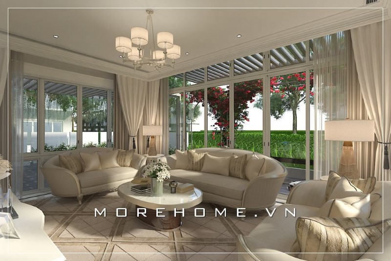 Sofa văng biệt thự