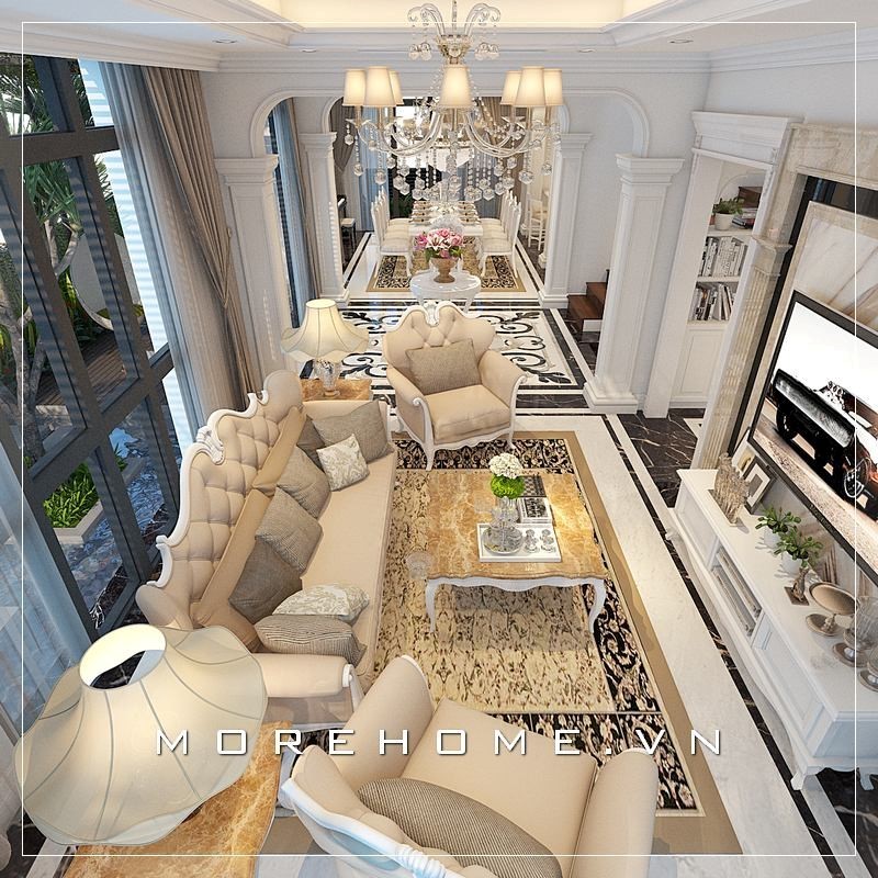 Sofa văng biệt thự