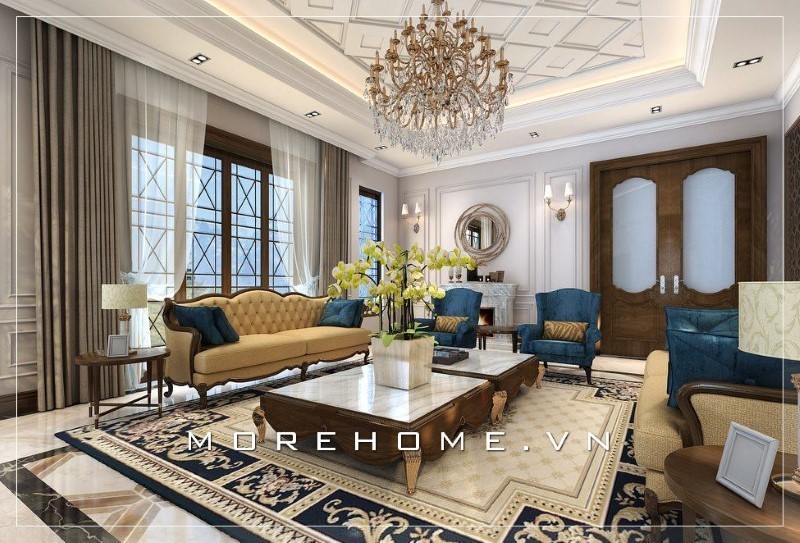 Sofa văng biệt thự